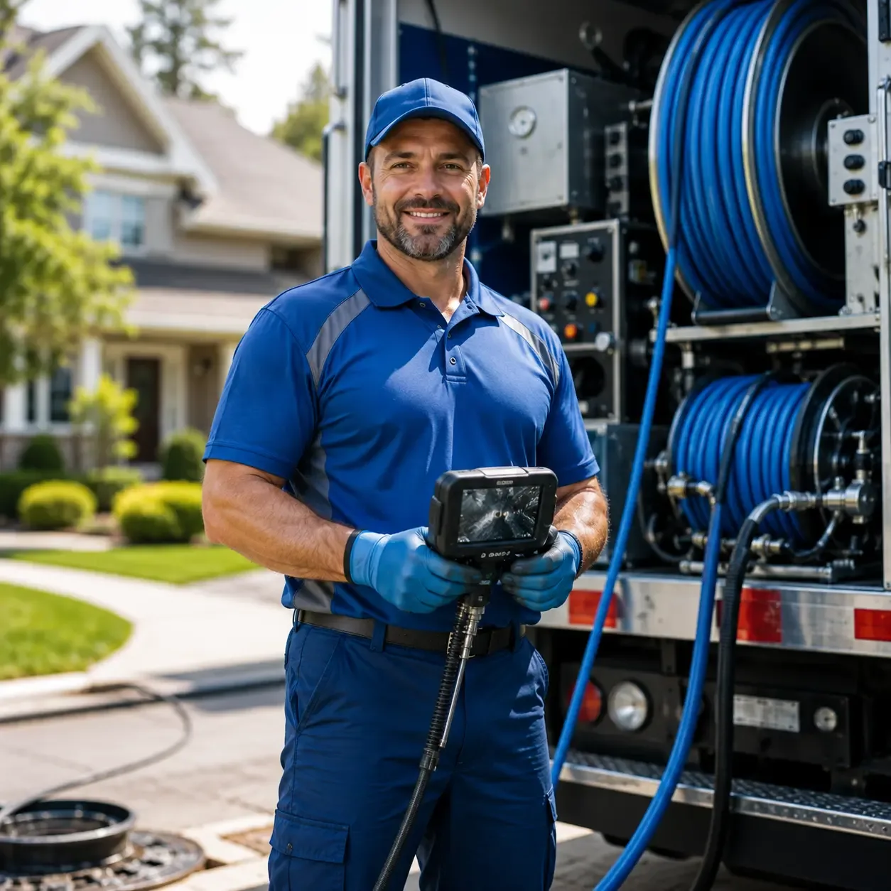 Local outdoor drain cleaning specialists in Rochert, MN